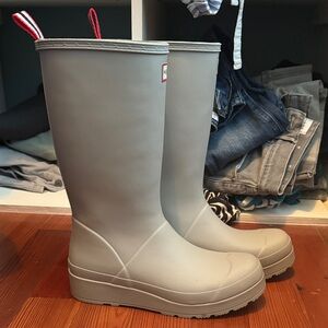 Hunter Classic Gray Waterproof Boots